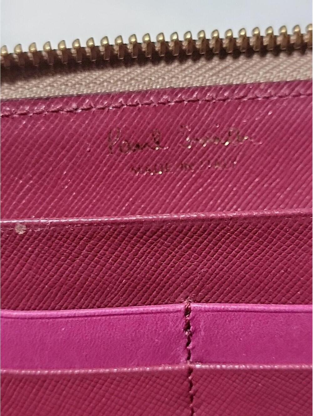 Paul Smith Zip Around Vintage Wallet Very Clean Inside - Picture 9 of 10